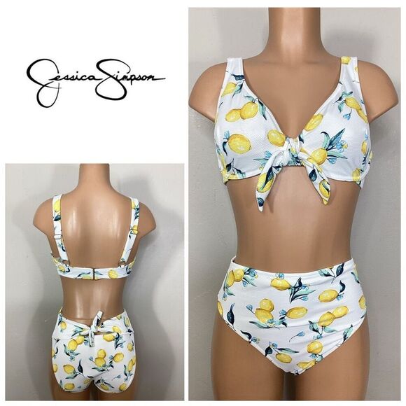 Jessica Simpson Other - New. Jessica Simpson lemon bikini. (D-cup) M-top/L-bottom.  Retails $119